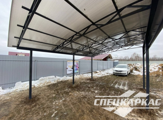Навес для машины односкатного типа №47 - фото 1430